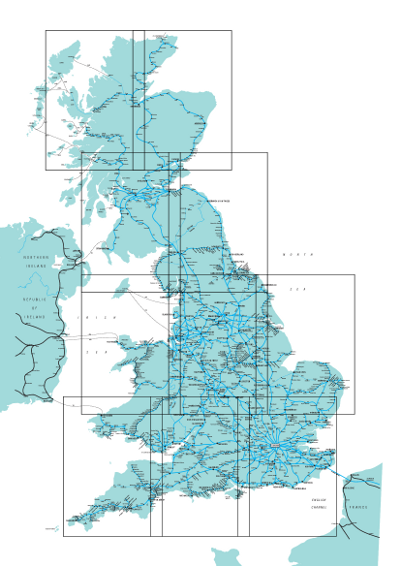 British Rail maps